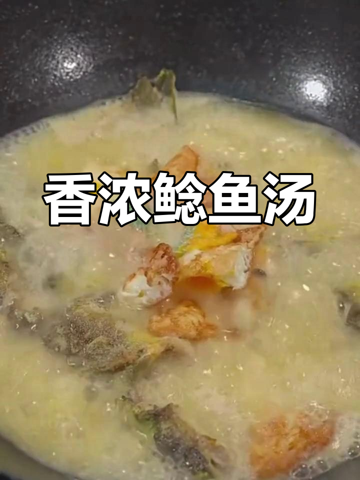 浓汁鲶鱼汤,肉质鲜嫩不柴
