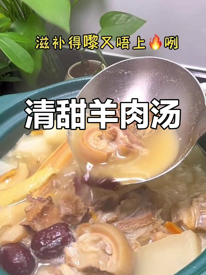广州传统清汤羊肉做法,滋补又美味