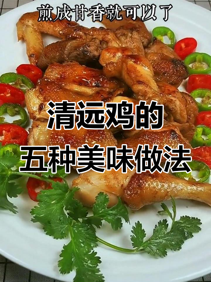 清远鸡的百变做法,煎、闷、炒、炖、焗样样行