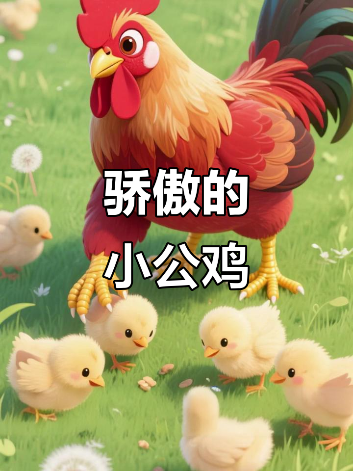 小公鸡嘲笑小鸭子,结果被救上岸后羞愧不已