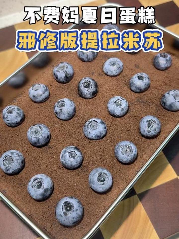 用饼干酸奶做提拉米苏，口感松软真好吃
