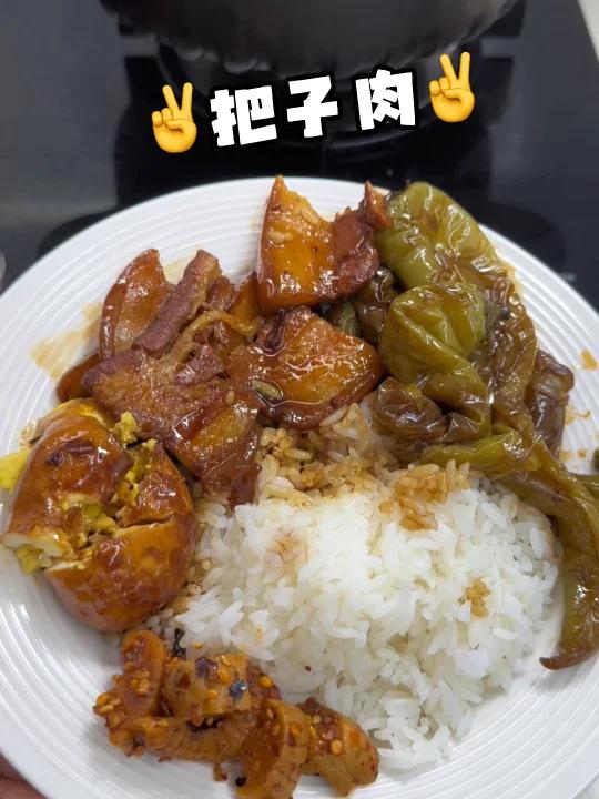 一吃一个不吱声!人人都爱的把子肉盖饭!