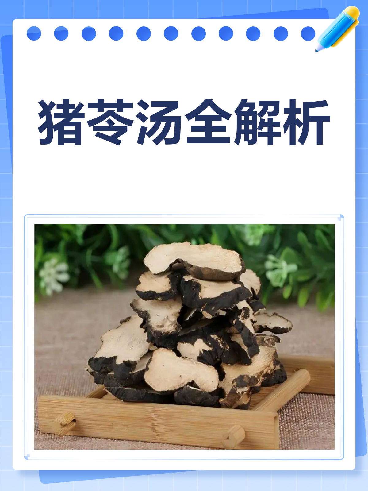 猪苓汤,利水养阴清热的好帮手!