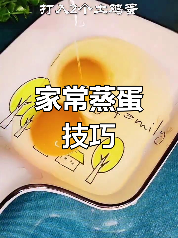 蒸鸡蛋的完美做法,不好吃找我!