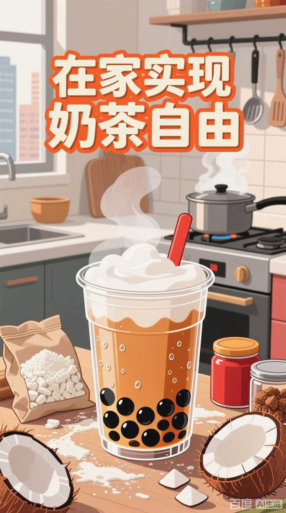 珍珠奶茶制作全攻略