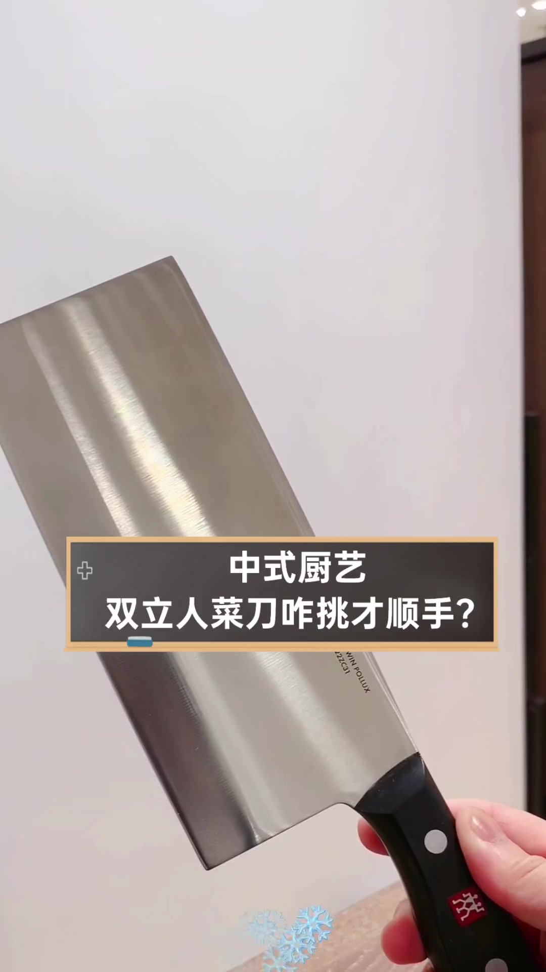 中式厨艺,双立人菜刀咋挑才顺手?