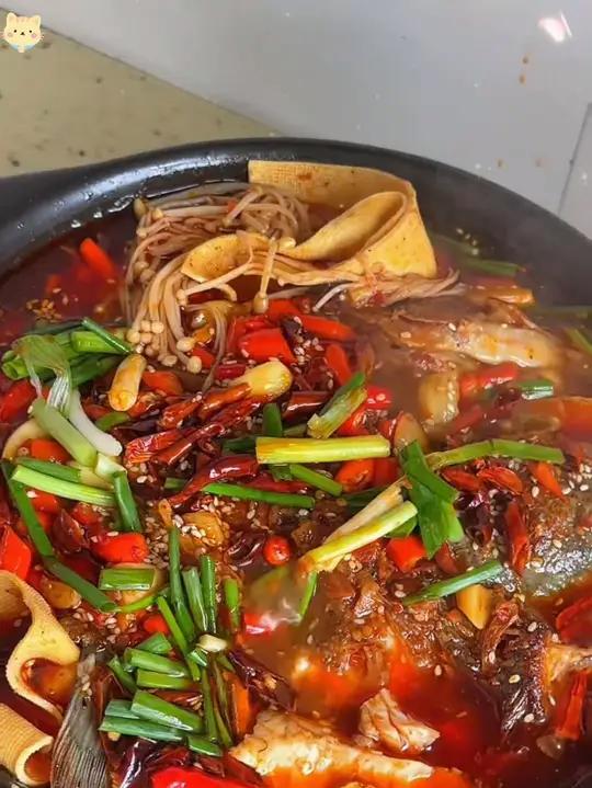 孩子说又想吃烤鱼了，外面吃138，自己在家38就够了，味道不输外面的烤鱼 家庭版烤鱼 厚味