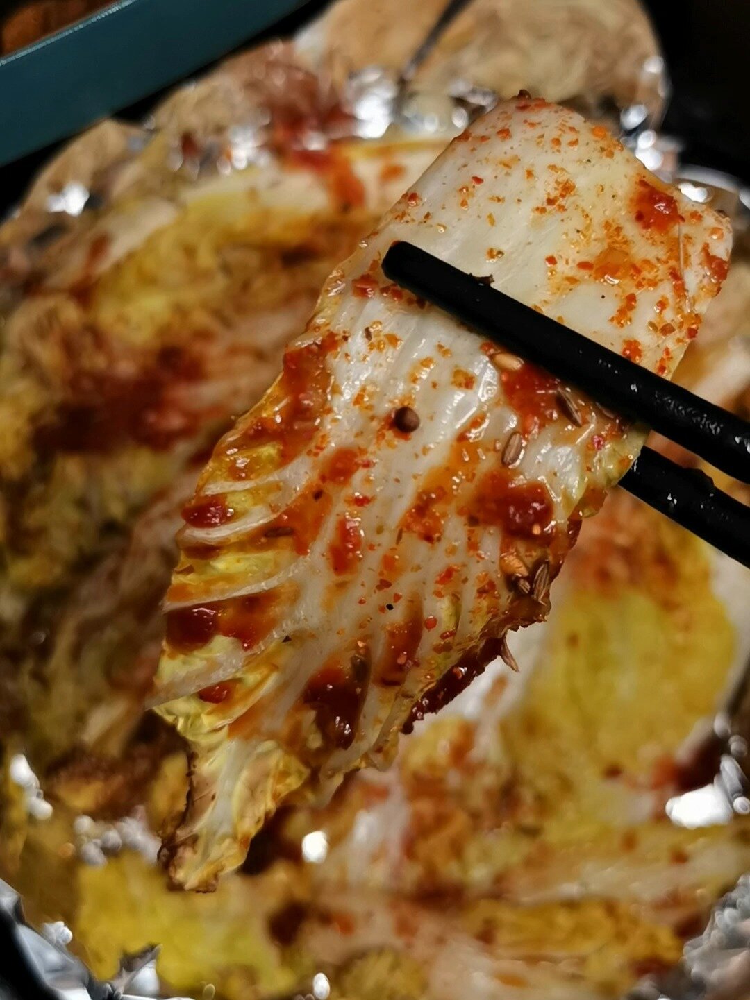 空气炸锅烤白菜