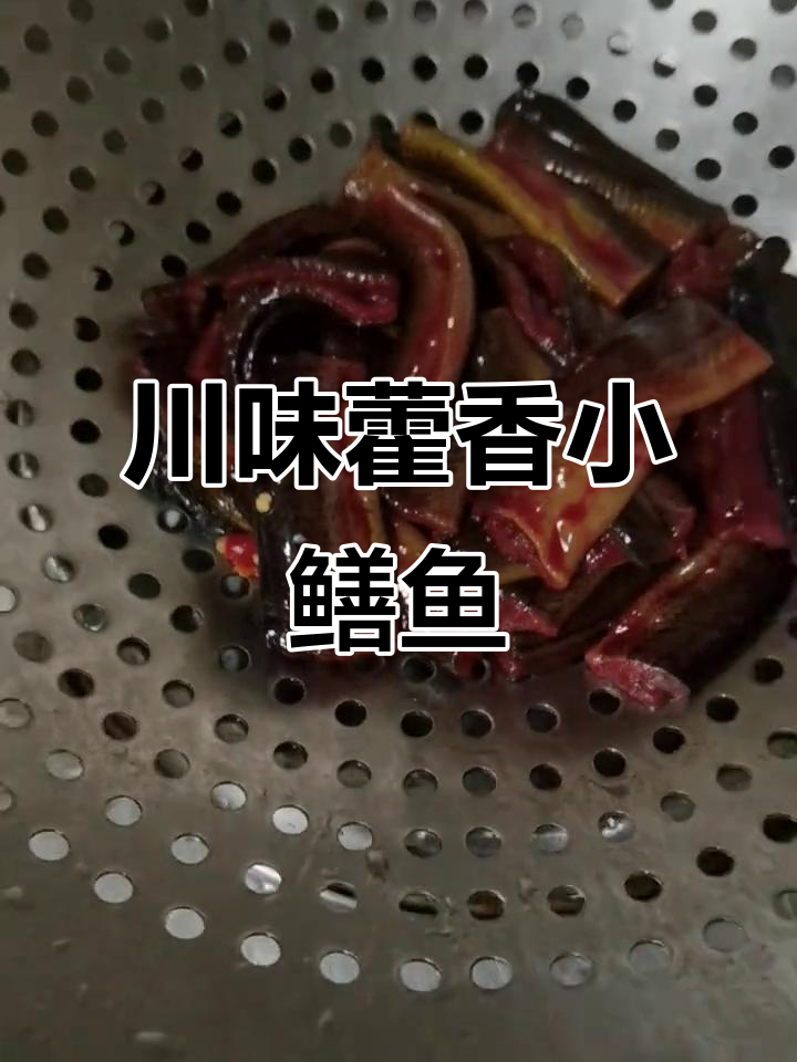 四川农家风味藿香烧土鳝鱼,麻辣鲜香让人停不下来