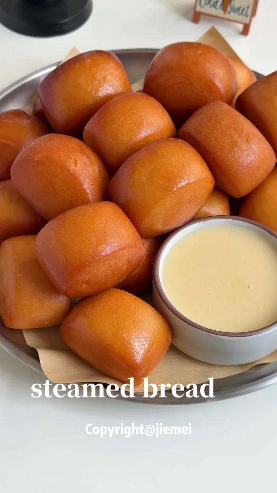 黄金炼乳小馒头酥酥脆脆巨好吃谁能拒绝