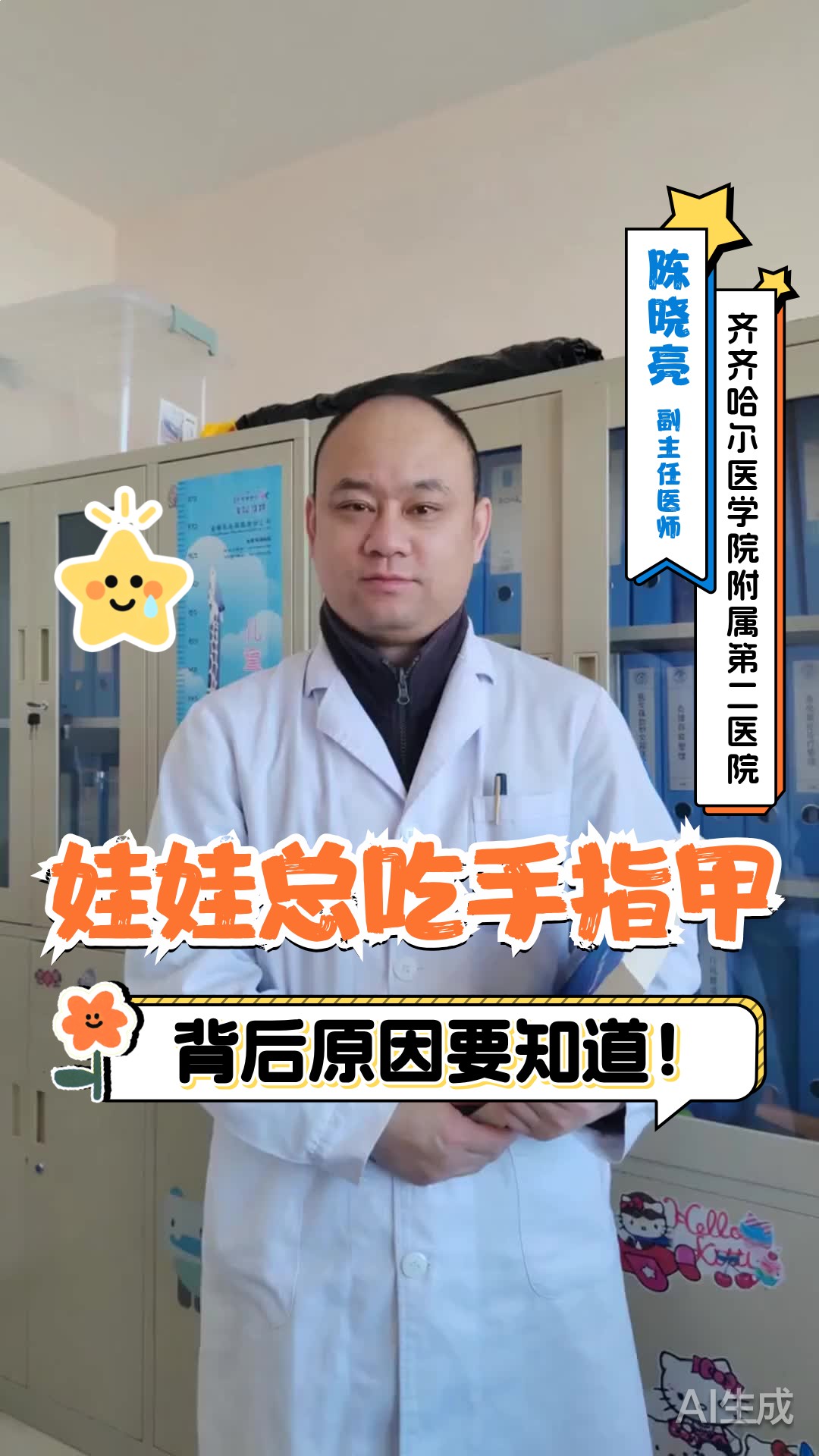 娃娃老吃手指甲