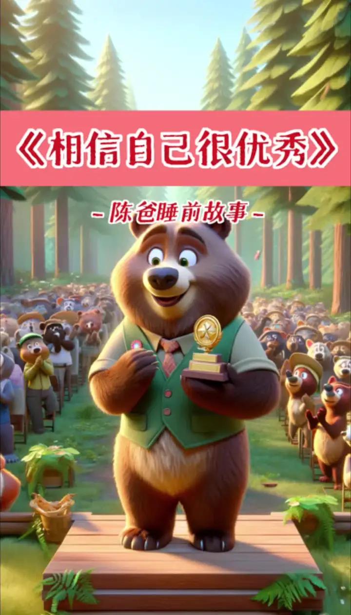 儿童睡前启蒙故事《相信自己很优秀》亲子阅读育儿有声绘本 故事告诉我们,每个人都有自己的特长