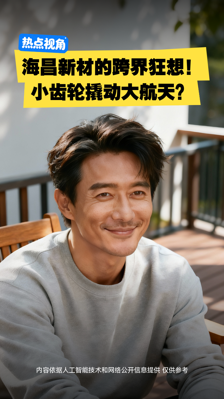海昌新材的跨界狂想！小齿轮撬动大航天？