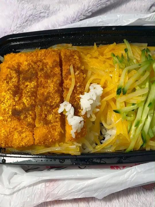 果然还是鸡排饭好吃!