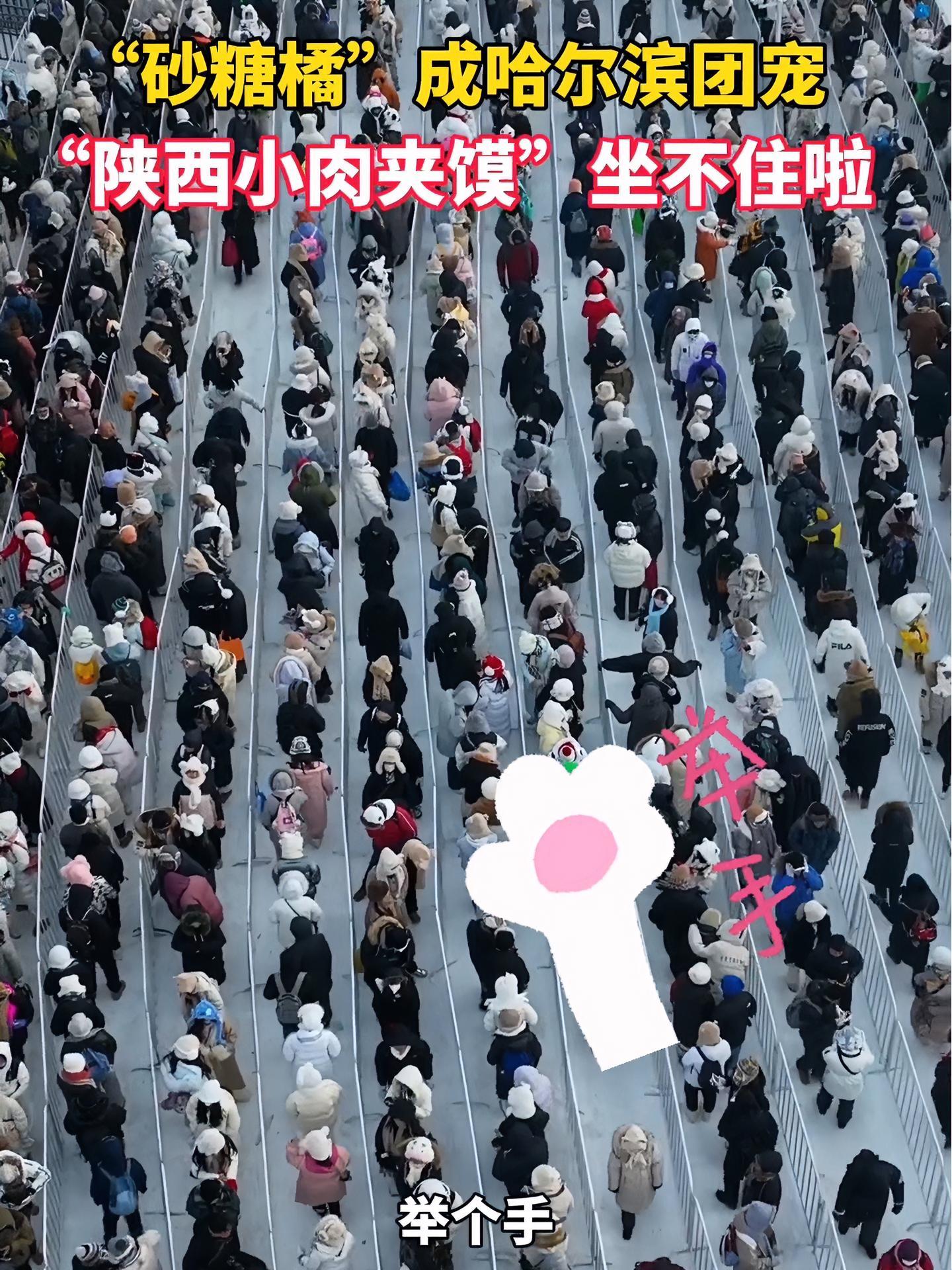 听说咱们陕西的游客被哈尔滨称呼“小肉夹馍”?陕西呼叫尔滨:照顾好我们的“小肉夹馍”哦!勇闯