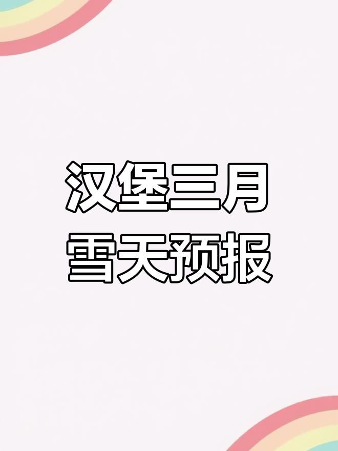 德国汉堡天气大变,三月底大雪纷飞