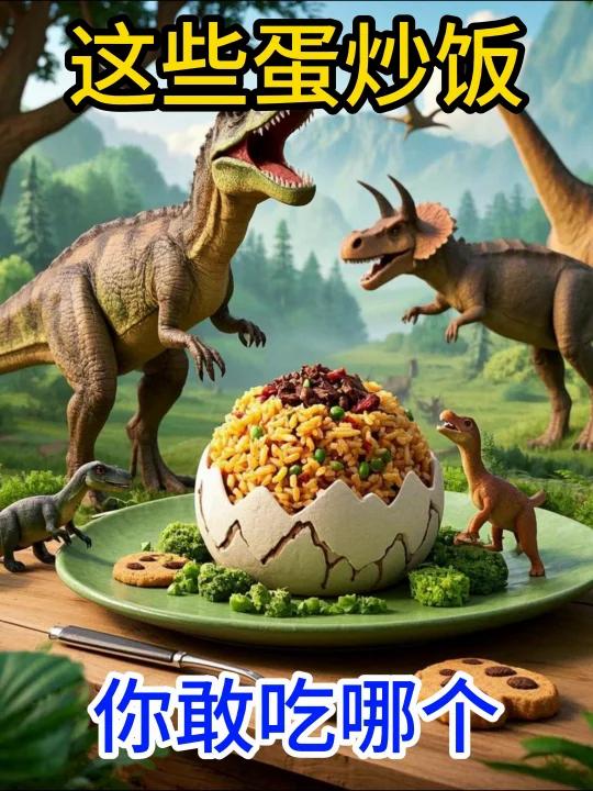 这些蛋炒饭你敢吃哪个?