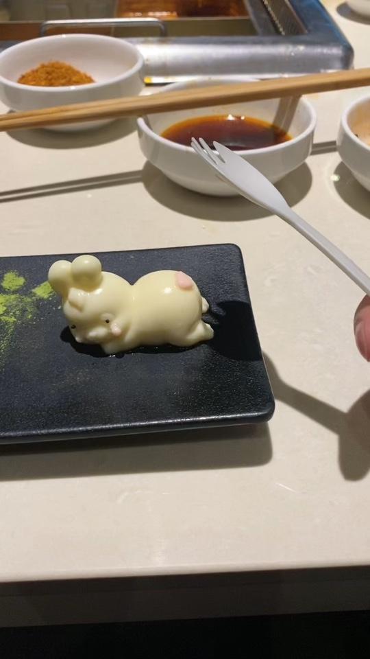 兔子慕斯 海底捞