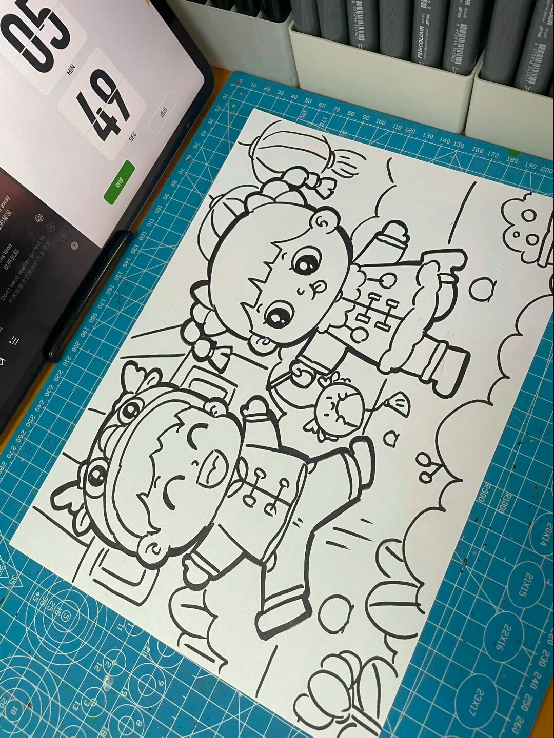 新年快乐春节到、传统节日—儿童画、主题画