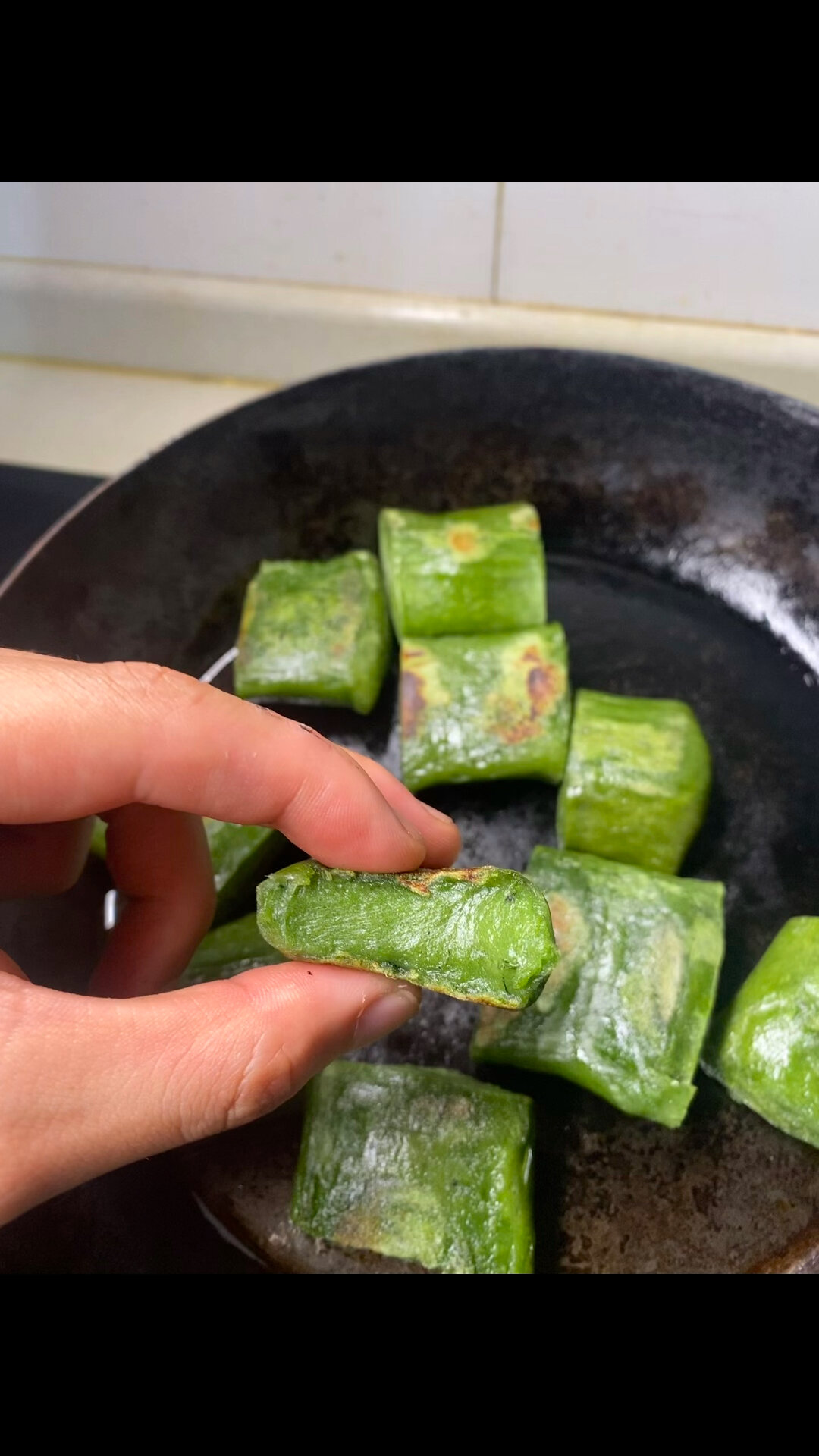 非常小众的艾草年糕,糯叽叽的天花板