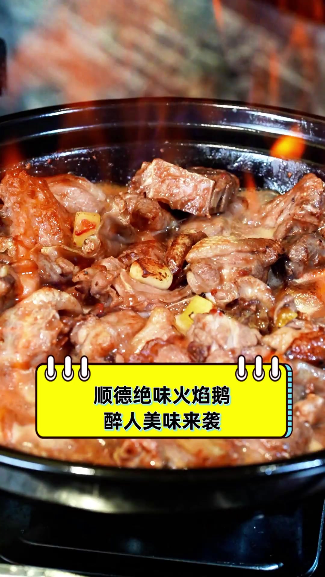 顺德绝味火焰鹅,醉人美味来袭