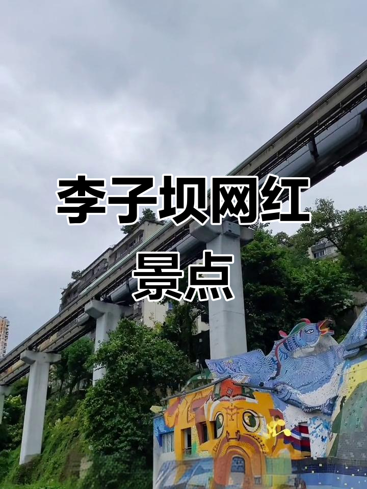 重庆李子坝网红景点,打卡必看!