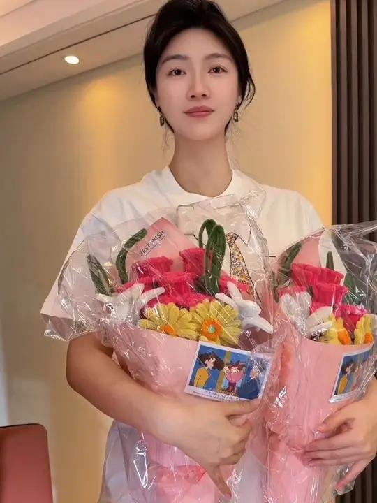 嗯广志的花…….#广志和美伢的爱情花束礼盒浪漫