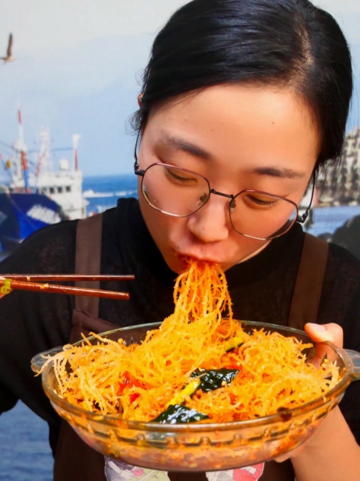 夏日解暑小凉菜,凉拌龙须菜