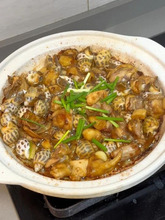 都去做花螺土鸡煲鲜香味美味道一绝