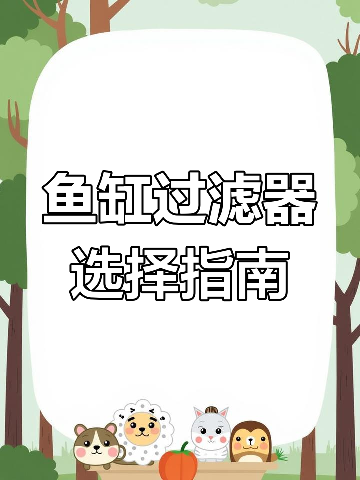 鱼缸过滤系统全解析:各种方式优缺点大揭秘