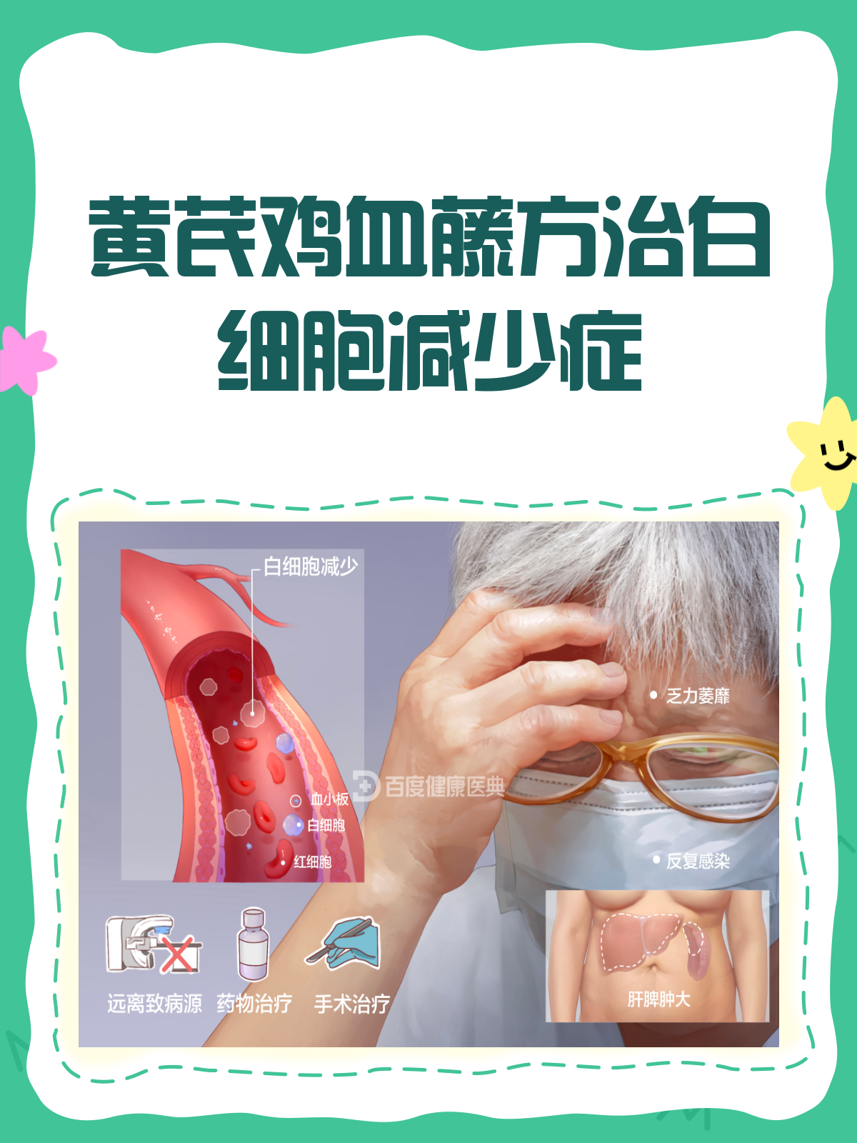 黄芪鸡血藤,助力白细胞提升!