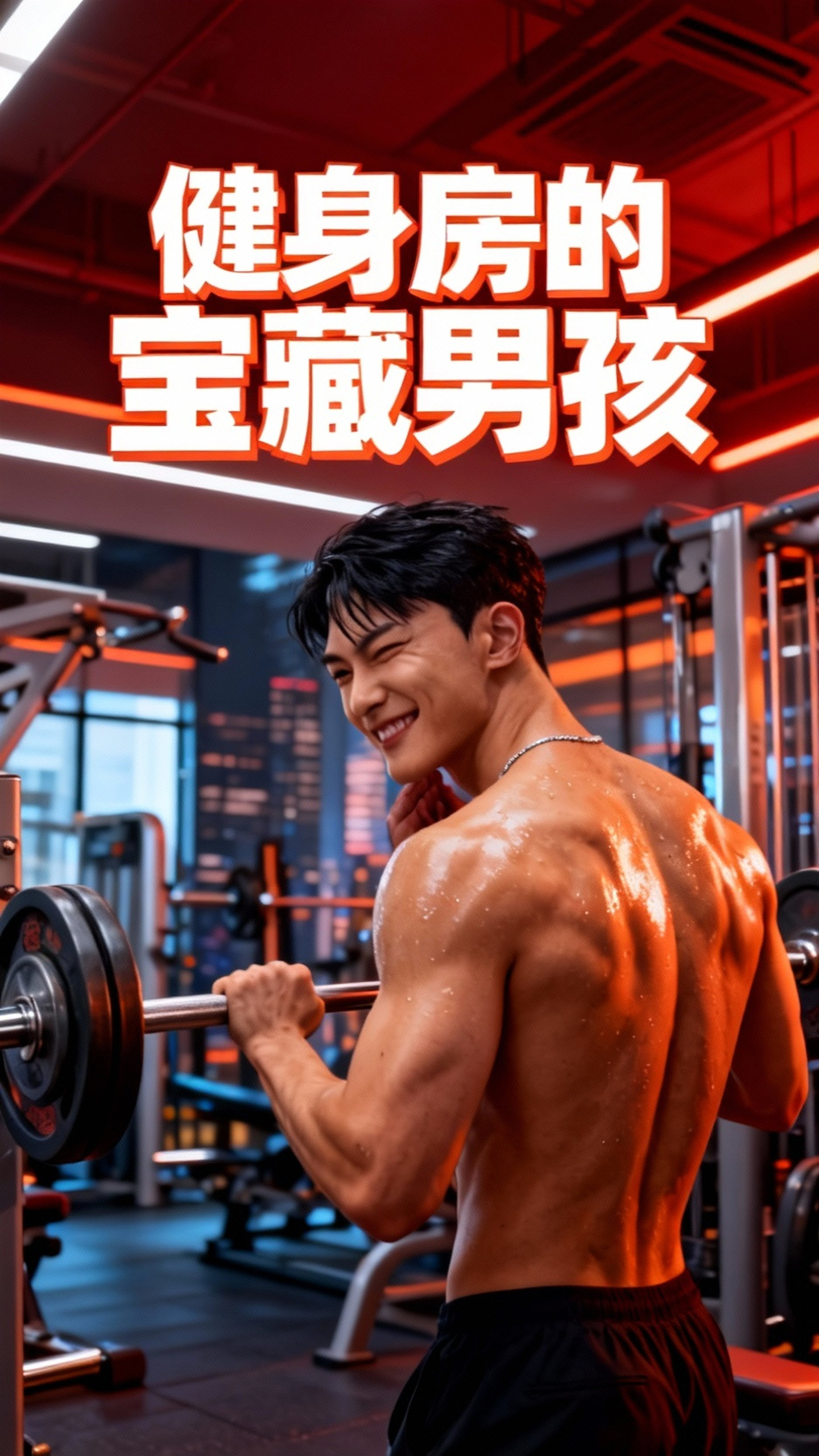 肌肉帅哥的健身翻车日常