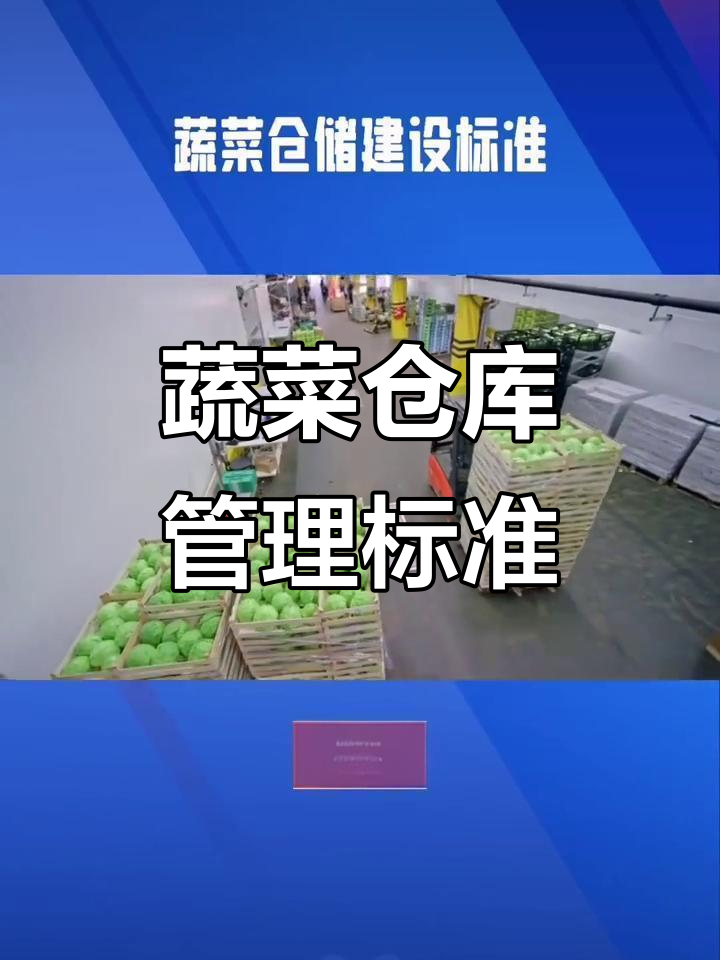 蔬菜仓储建设全攻略:如何确保新鲜与降低损耗