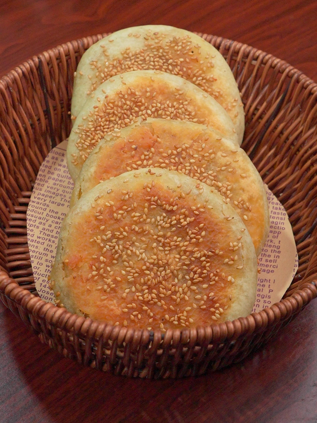 老北京椒盐芝麻烧饼的做法