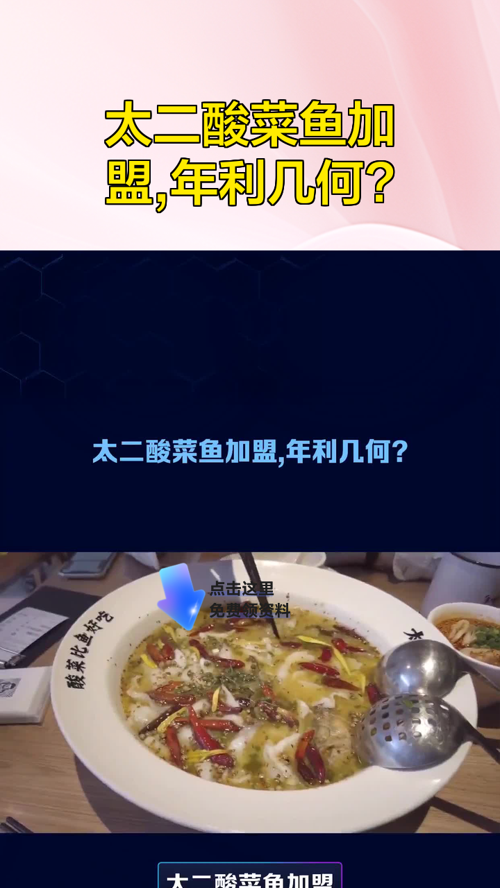 太二酸菜鱼加盟,年利几何?