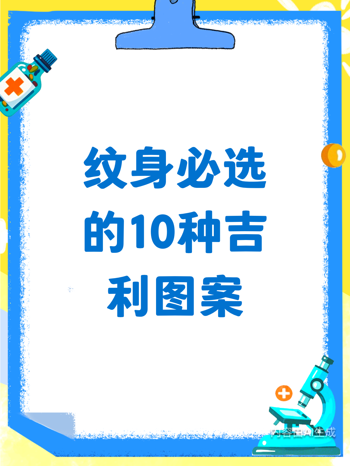 纹身前必看!10种超吉利图案