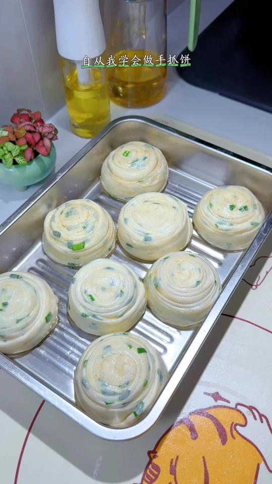 学会做手抓饼再也不用买啦