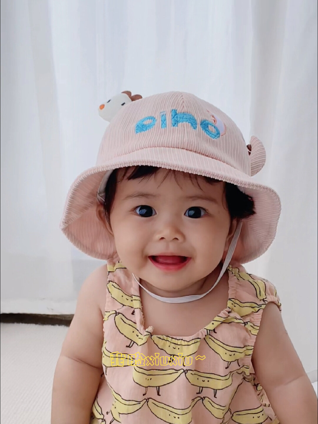 晒娃文案带可爱符号