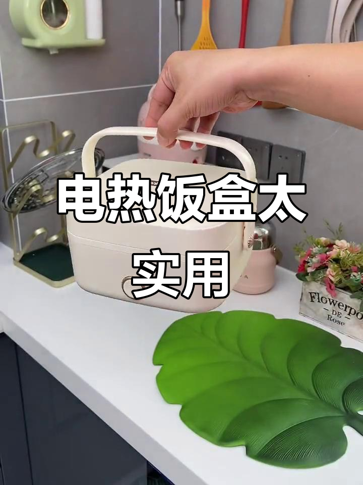 这款电热饭盒让带饭更方便,加热饭菜不串味