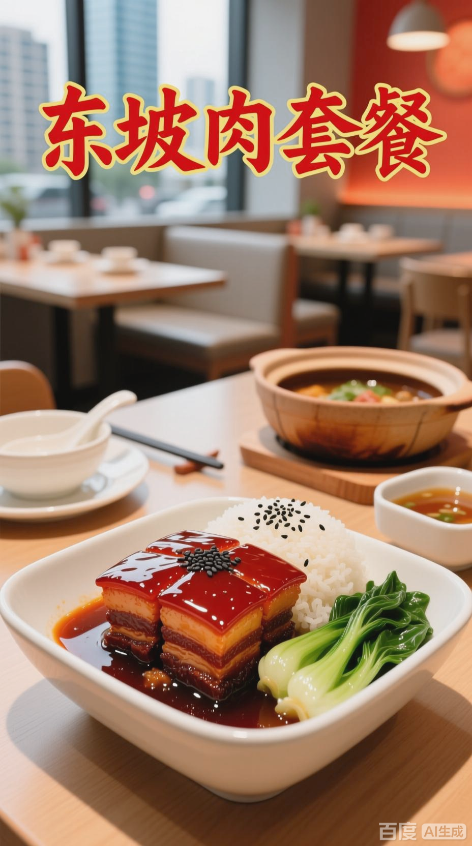 东坡肉套餐，一口满足