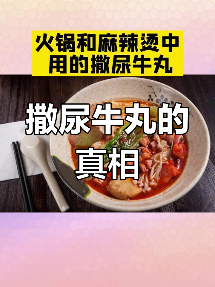 撒尿牛丸竟然没有牛肉?