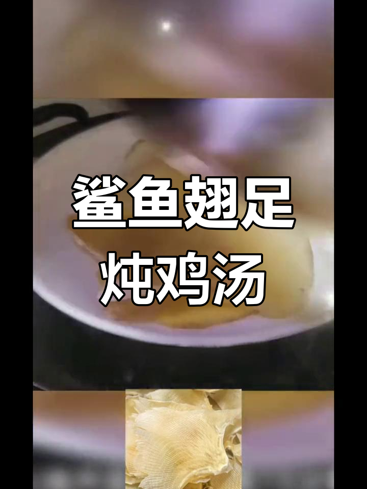 鲨鱼翅足泡发30分钟,姜酒排骨汤最营养