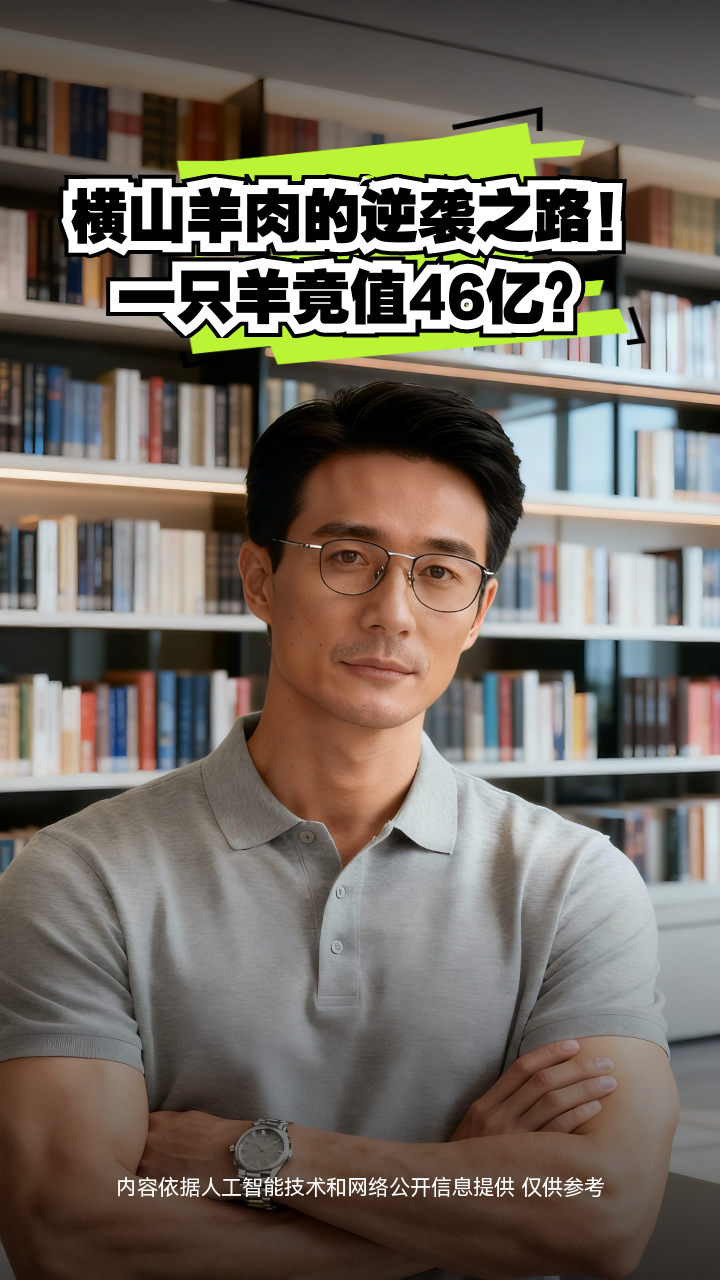 横山羊肉的逆袭之路！一只羊竟值46亿？