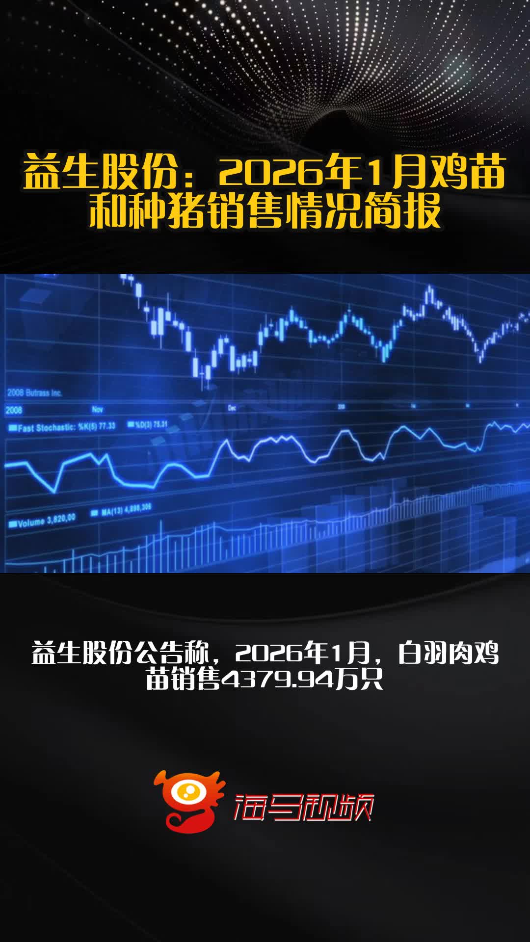 益生股份：2026年1月鸡苗和种猪销售情况简报
