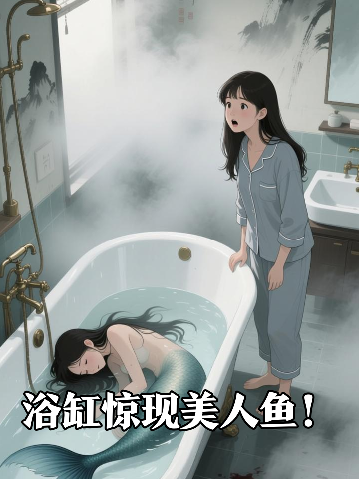 闺蜜浴缸惊现美人鱼，结局反转太意外！