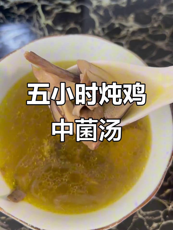云南野生菌炖鸡汤，五小时慢煮鲜美无比