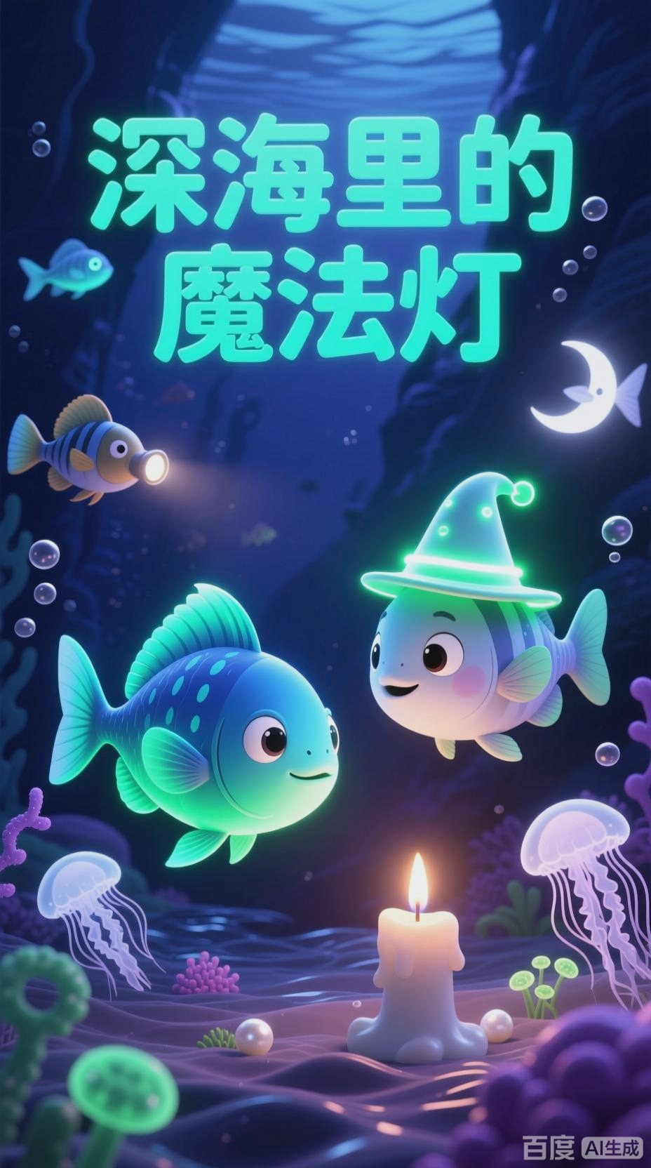 为什么深海鱼会自己发光?