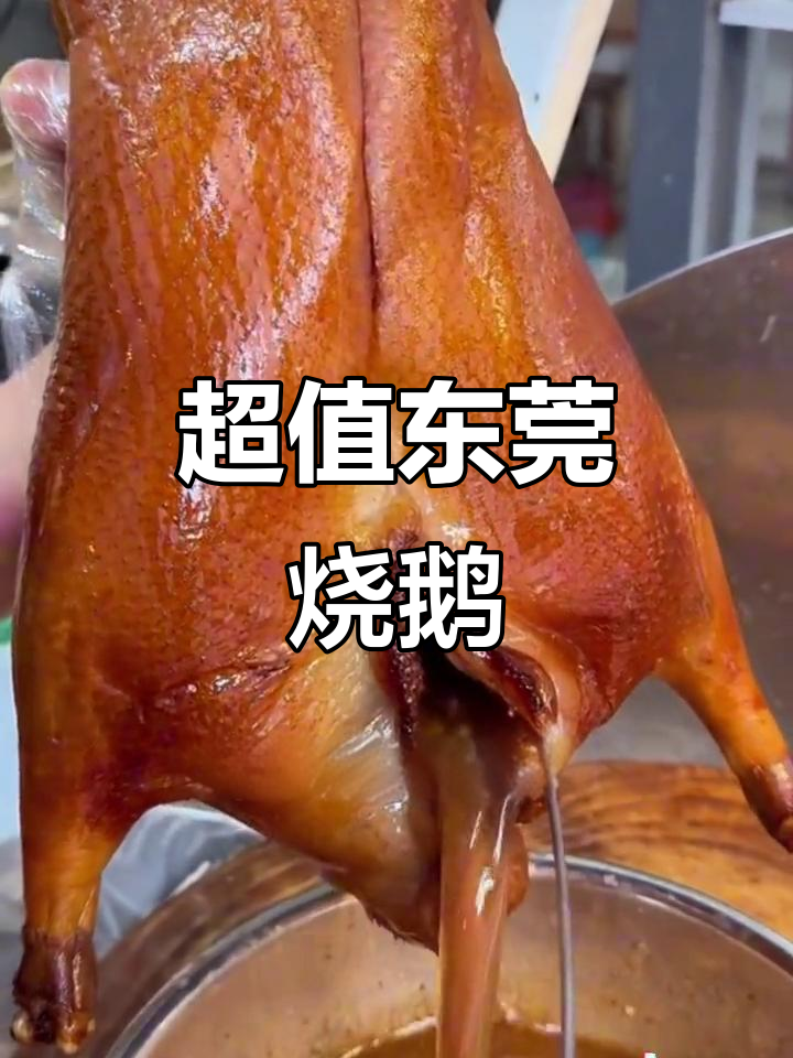 东莞烧鹅大揭秘!118元就能吃到的脆皮美味,快来试试