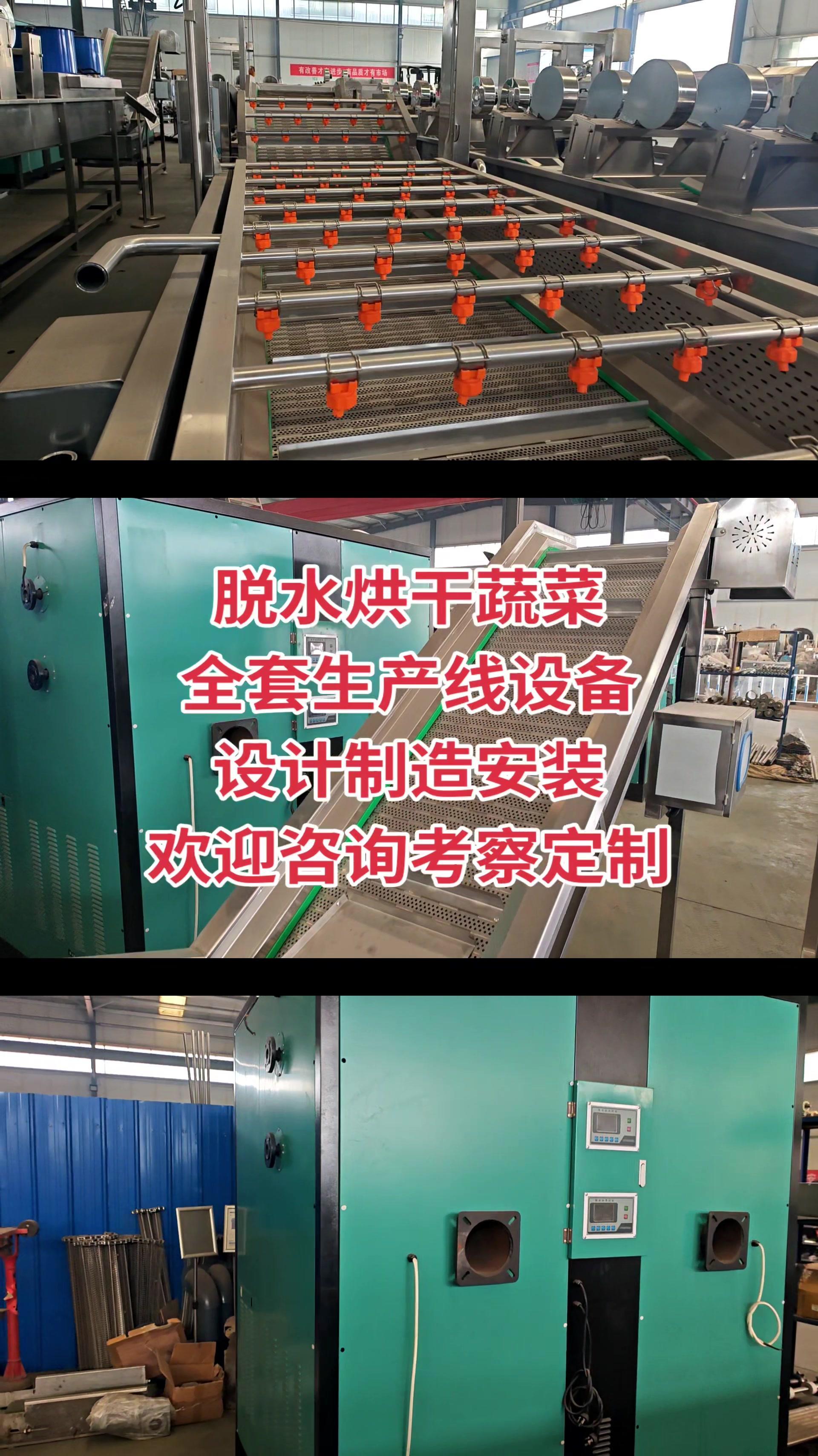 脱水烘干蔬菜全套生产线设备设计制造安装欢迎咨询考察定制 脱水蔬菜 烘干蔬菜 脱水蔬菜生产线