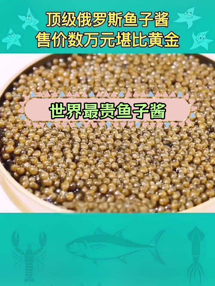 俄罗斯鱼子酱的独特魅力
